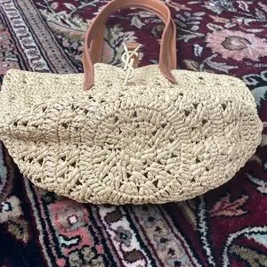 Yves Saint Laurent | Bags | Ysl Small Panier Raffia Bag